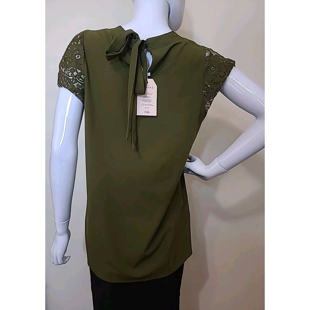 Berryou Top Women's Size Large Green - Picture 5 of 10
